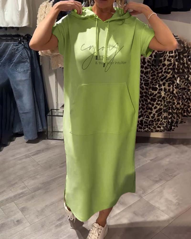 Saskia™ | Rochie Zilnică cu Glugă
