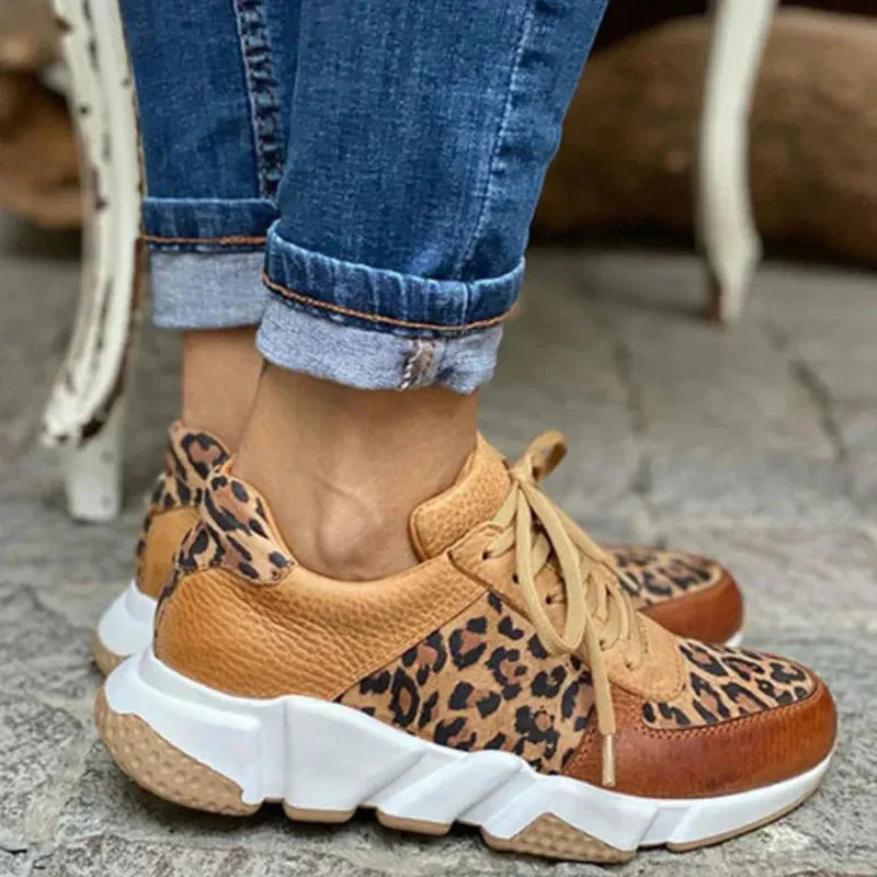 Femke™ | Adidași confortabili cu imprimeu leopard