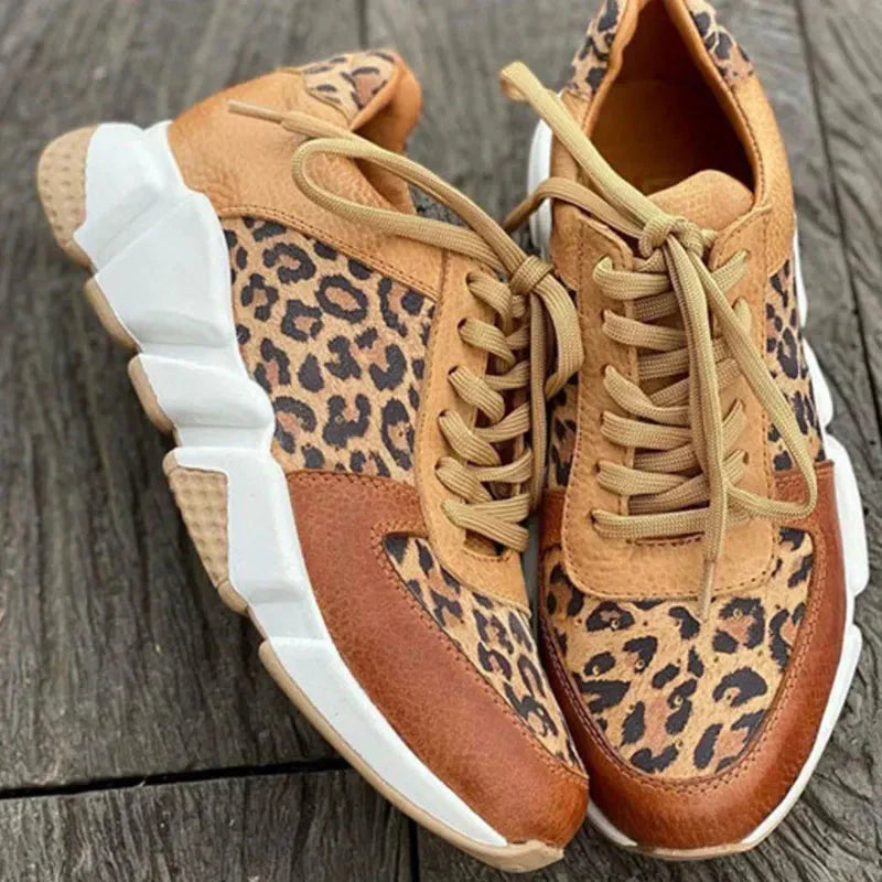 Femke™ | Adidași confortabili cu imprimeu leopard