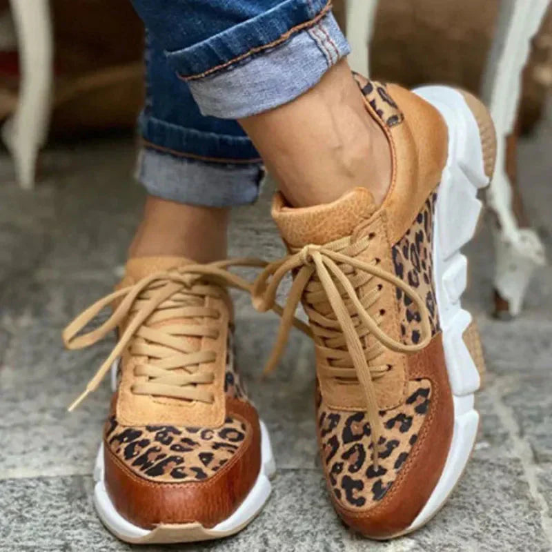 Femke™ | Adidași confortabili cu imprimeu leopard