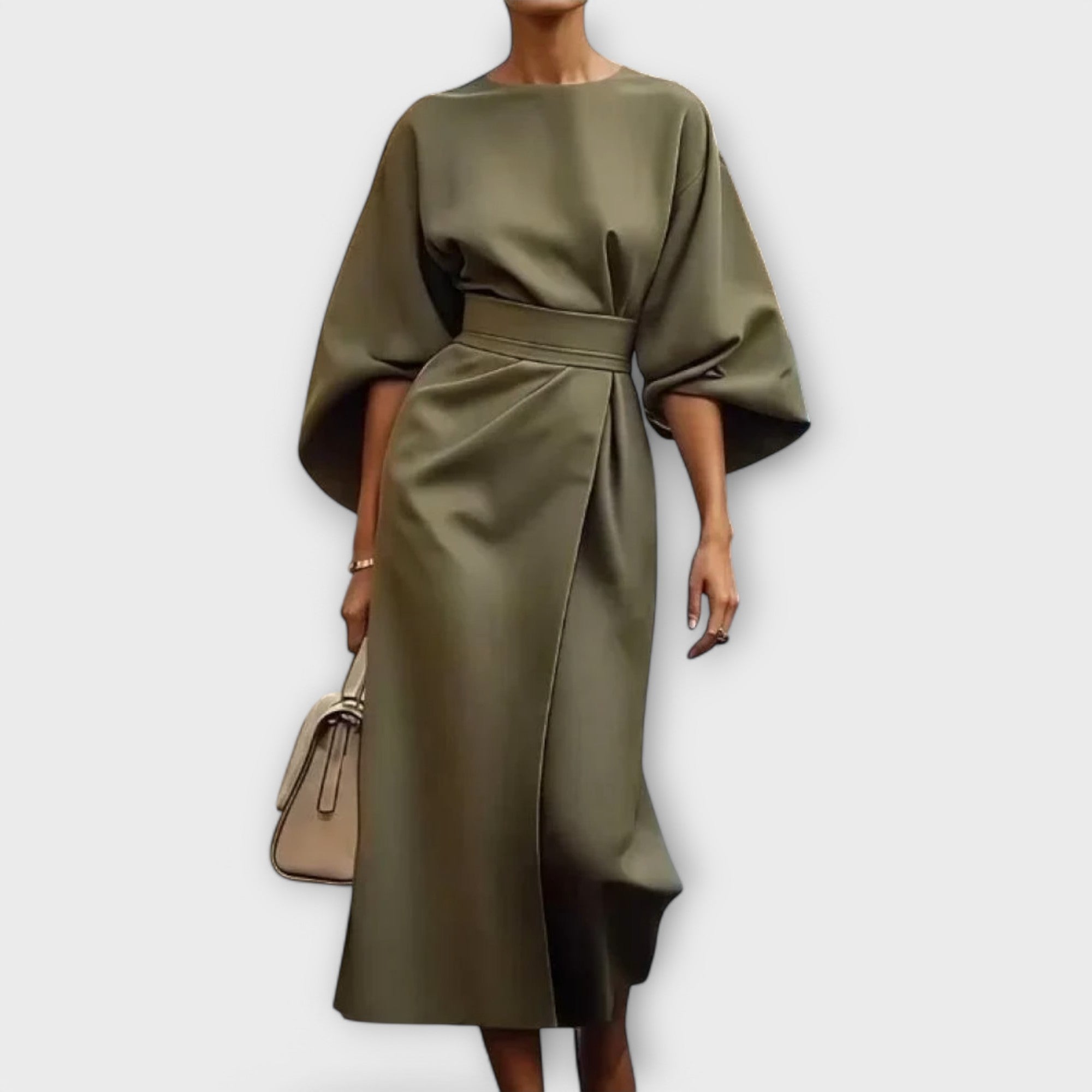 Sonia - Rochie elegantă cu mâneci