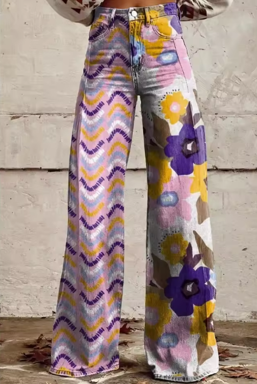 Isadora - Pantaloni Boho pentru Primăvară