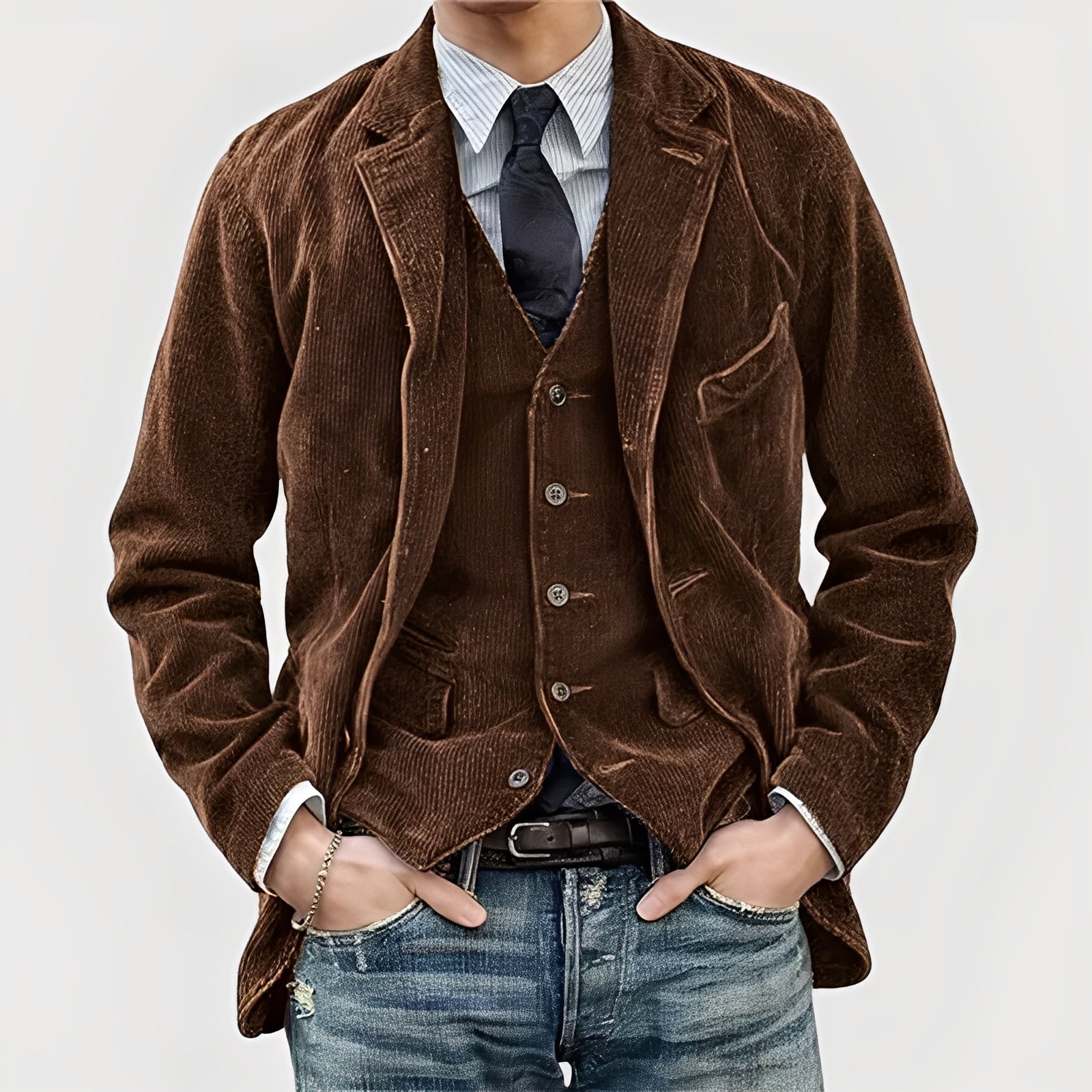 Lyon | JACHETĂ ȘI VESTĂ VINTAGE