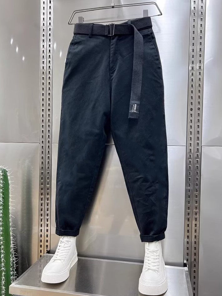 Laurent™ | Pantaloni Capri cu Brâu