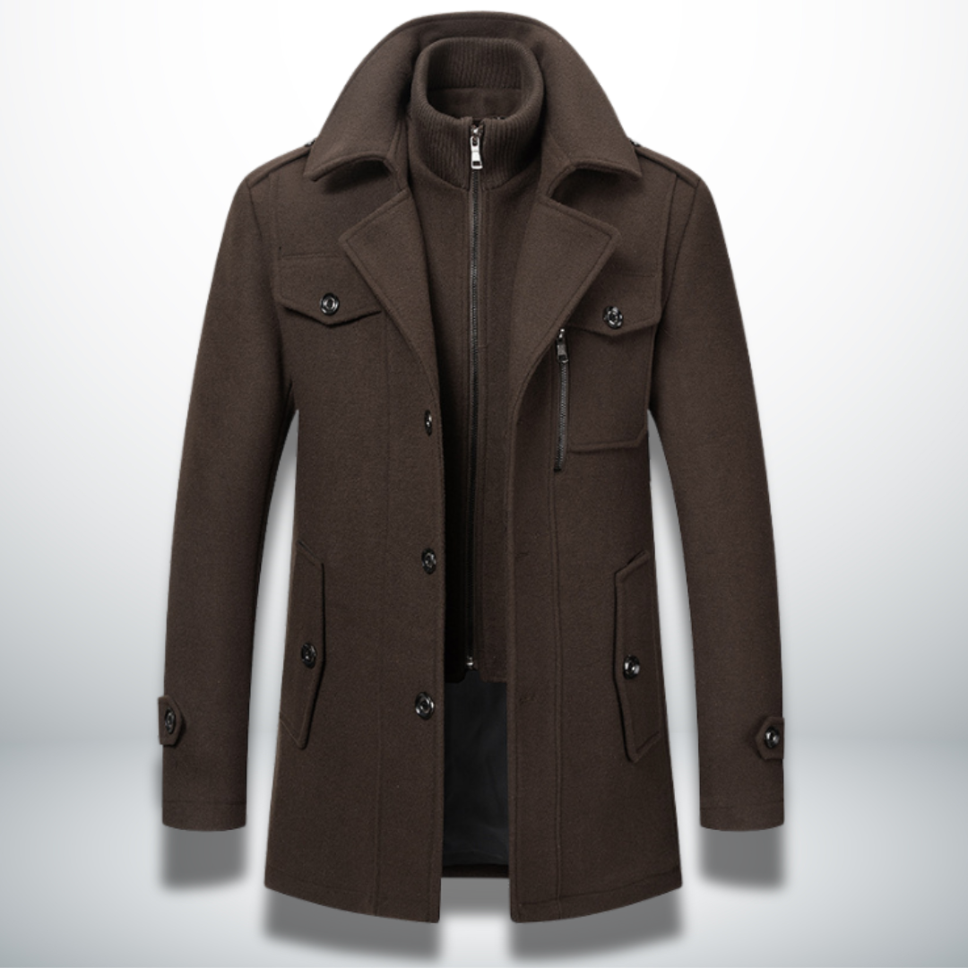 Erik™ | Palton Elegant și Călduros pentru Bărbați