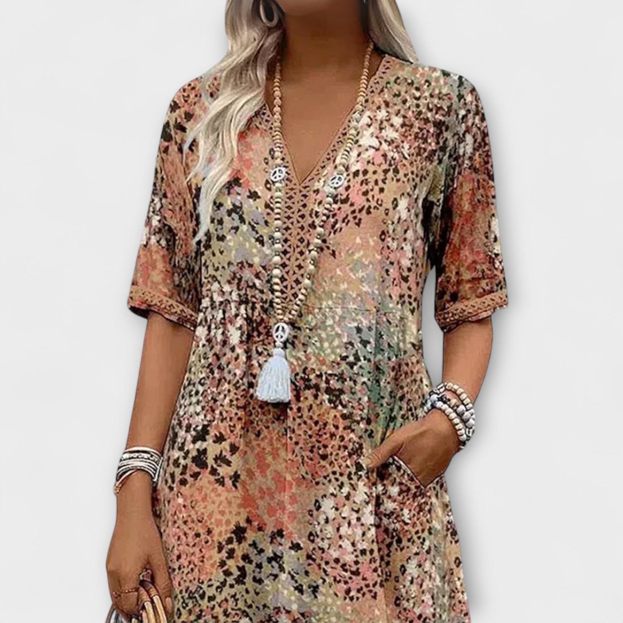 Maja - Rochie cu flori