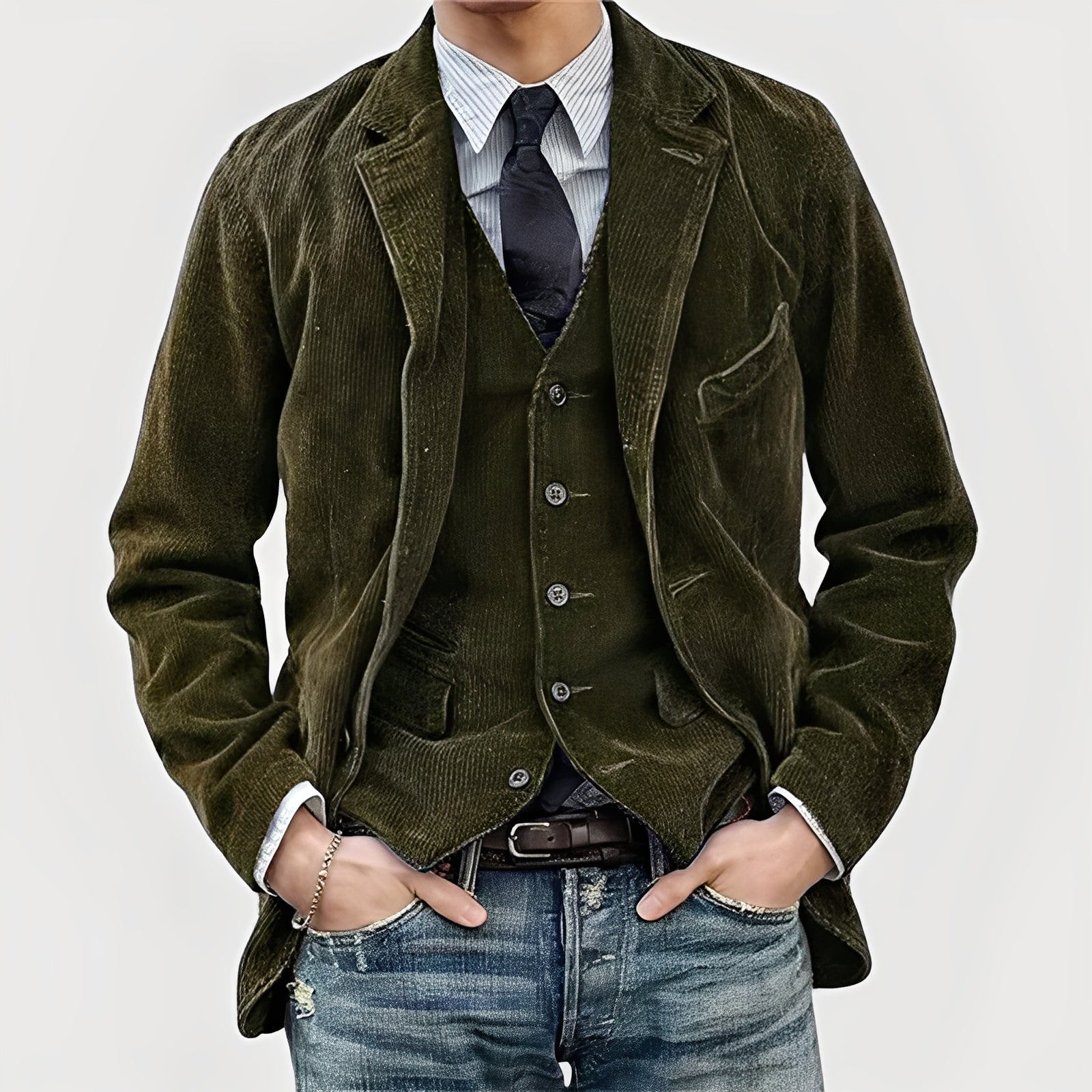 Lyon | JACHETĂ ȘI VESTĂ VINTAGE