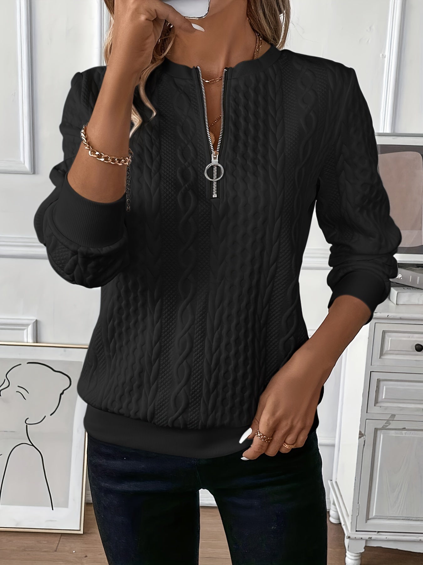 Emily™ | Pulover Chic din Tricot Fin