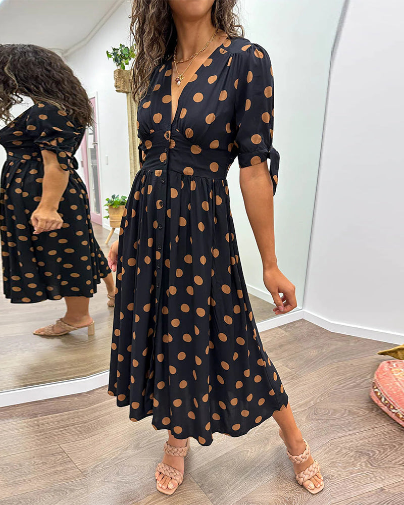 Monique™ | Rochie Elegantă cu Mânici