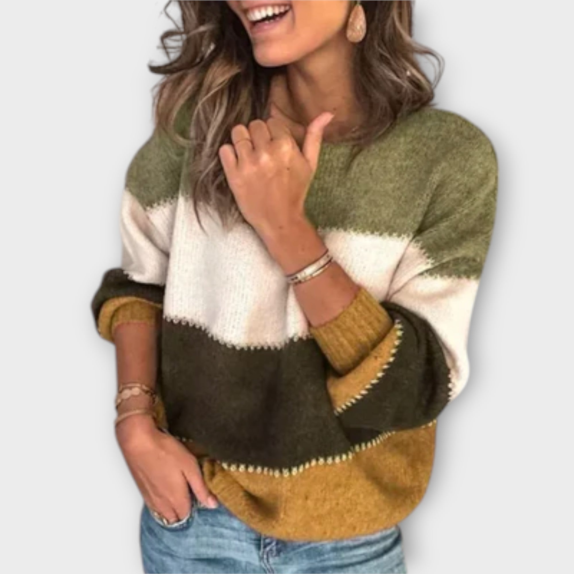 Elisa - Pulover Casual și Confortabil