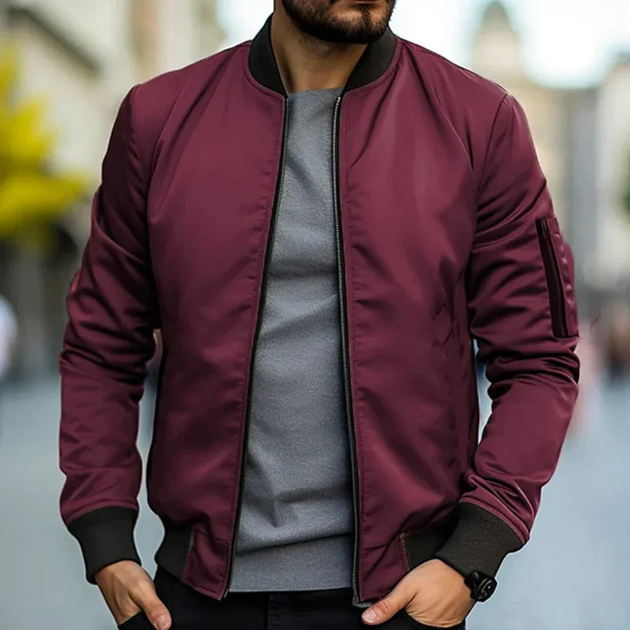 Björn™ | Jachetă Bomber Clasică