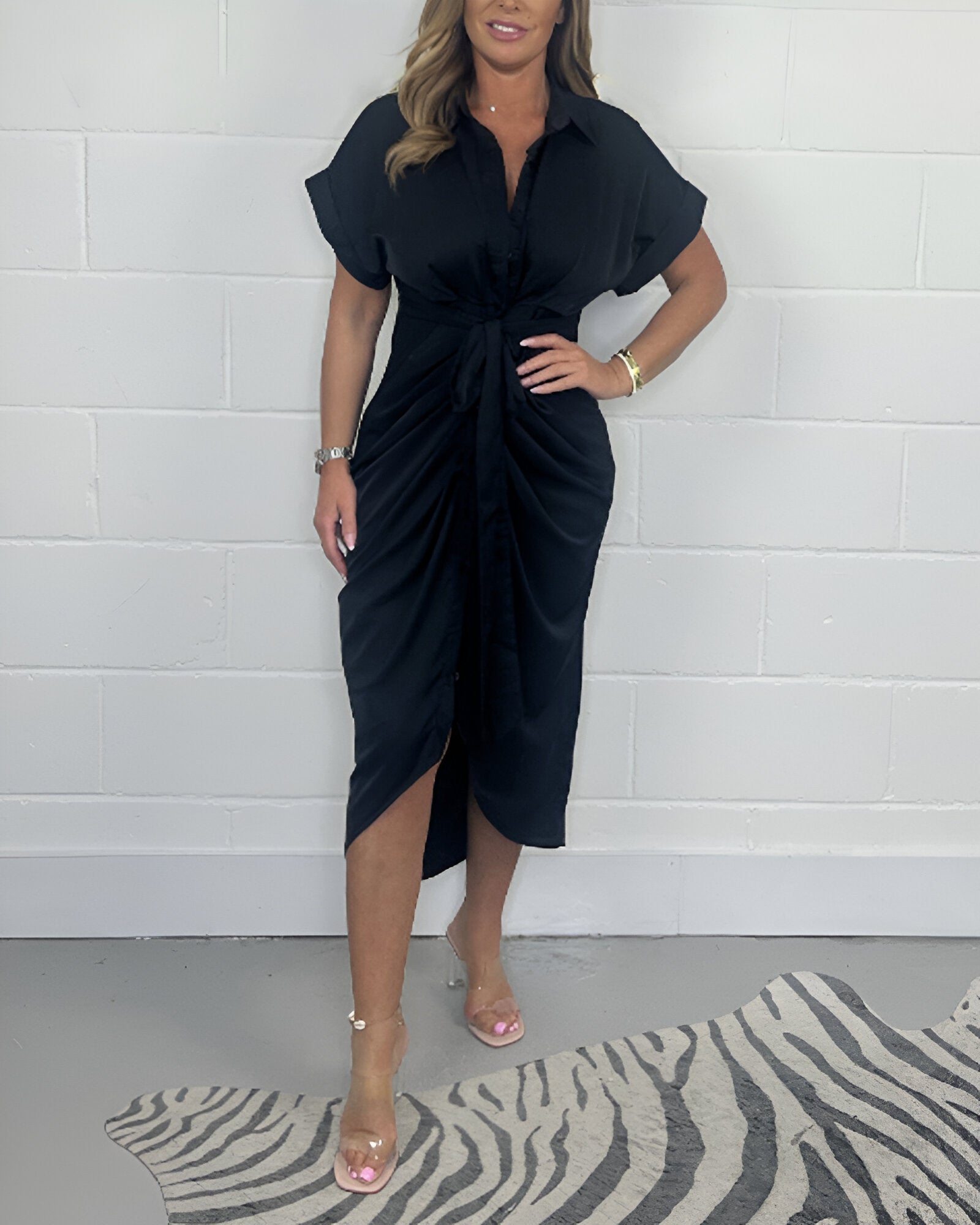 Valerie™ | Rochie Elegantă Plisată