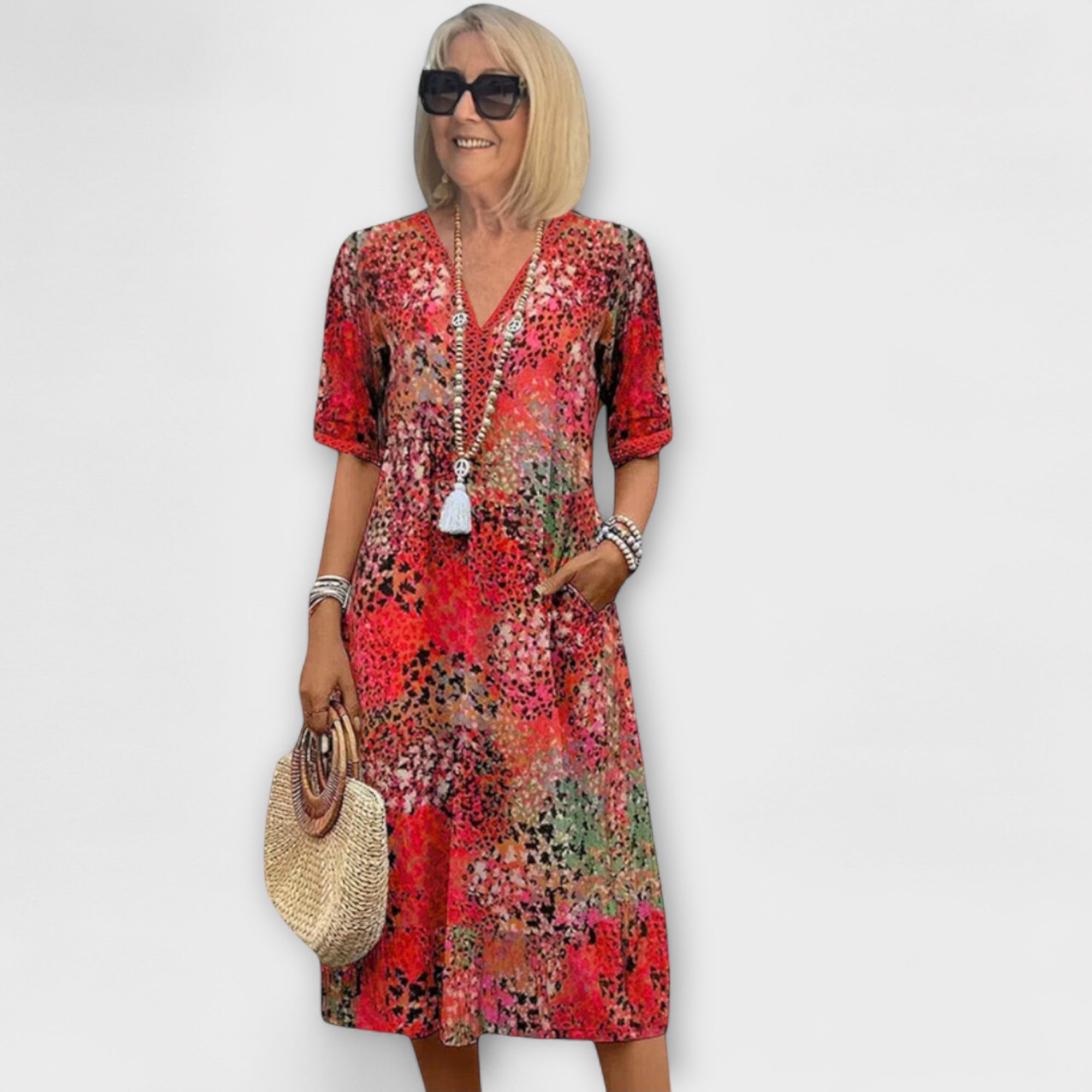Maja - Rochie cu flori
