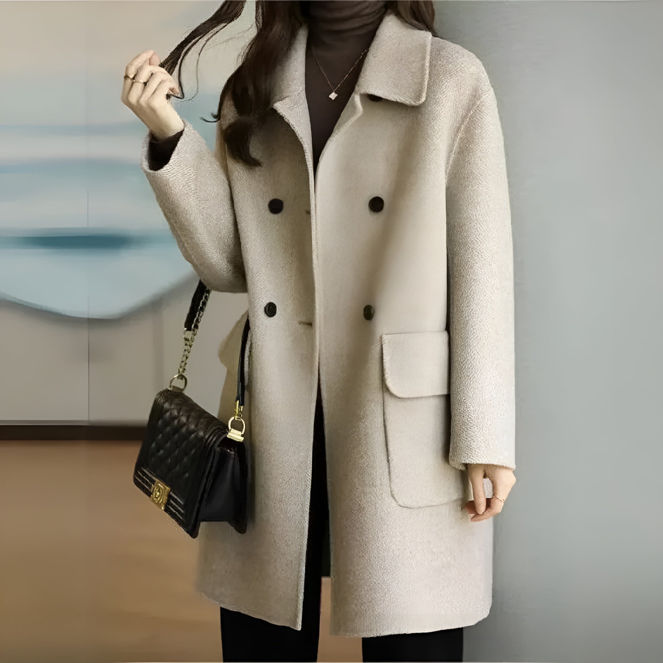 Camille™ | Mantou de Iarnă Elegant și Călduros