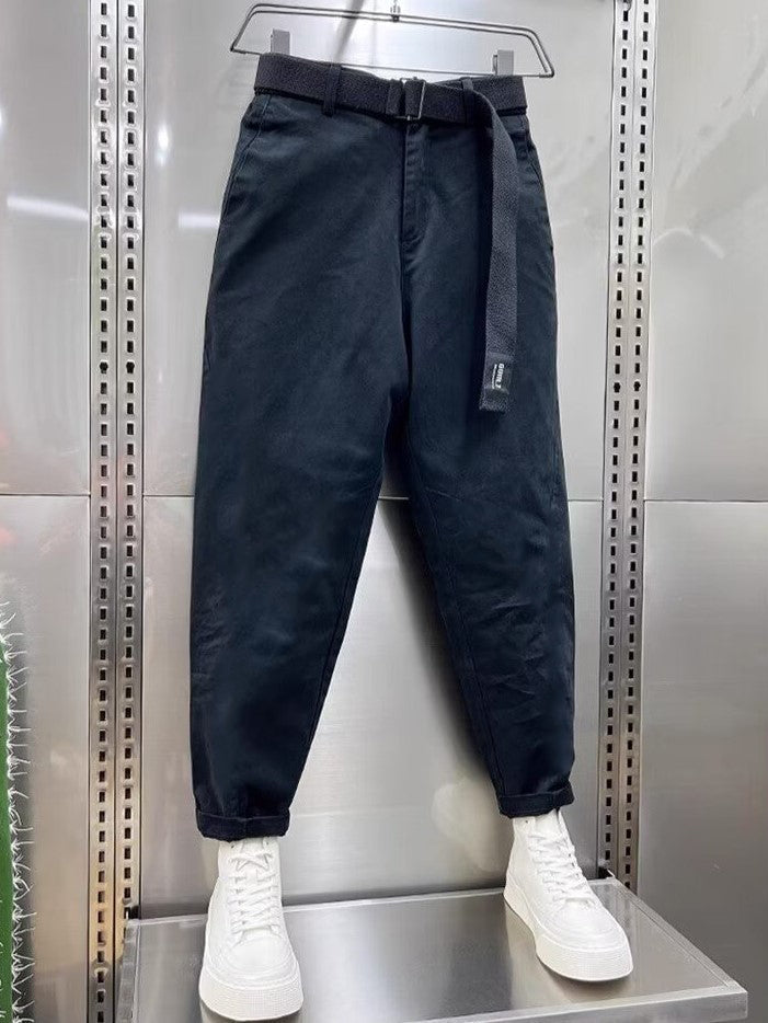Laurent™ | Pantaloni Capri cu Brâu