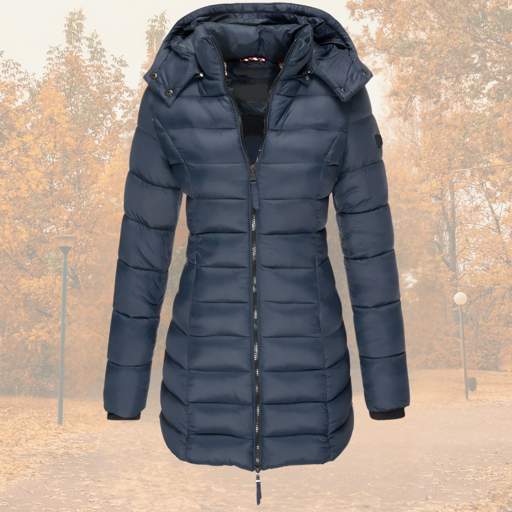 IRMINA | JACKET ELEGANTĂ CU GLUGĂ