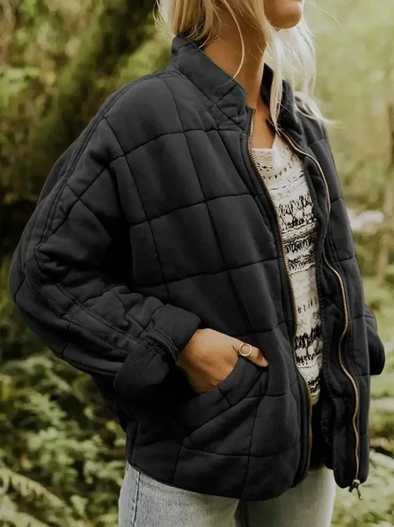 Josiane™ | Jachetă căptușită cu aspect elegant oversized