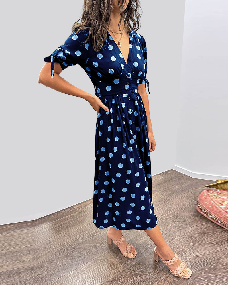 Monique™ | Rochie Elegantă cu Mânici