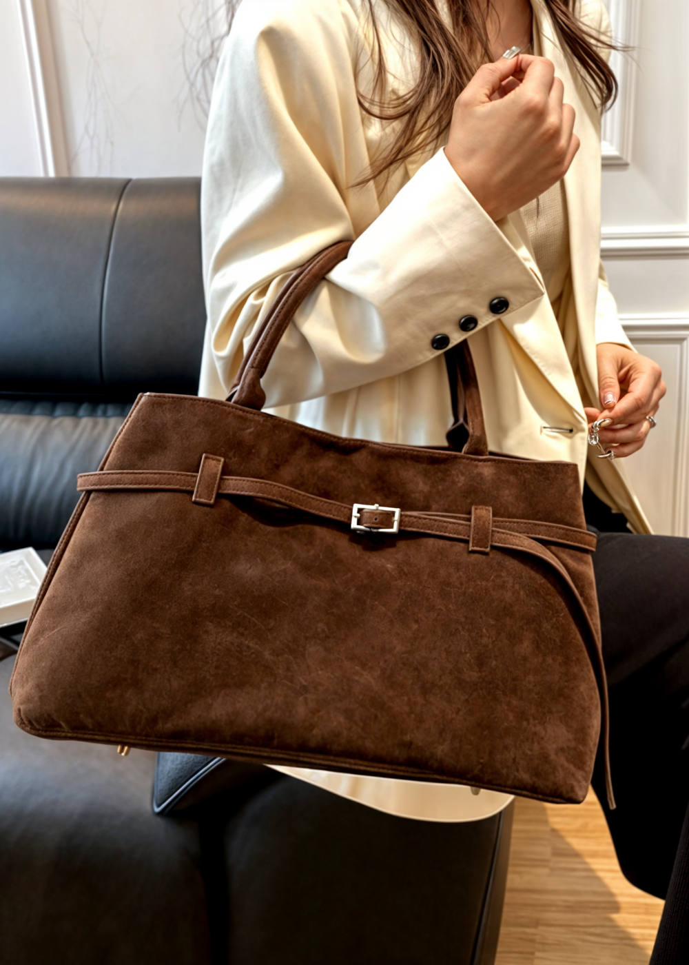 Geanta Celeste Suede BB