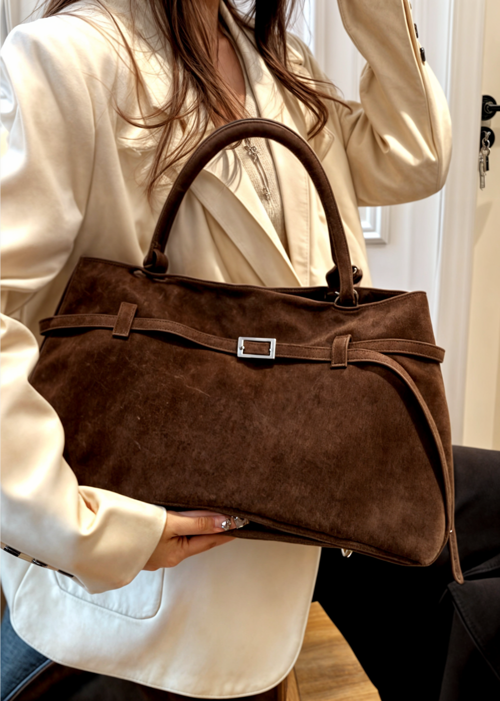 Geanta Celeste Suede BB