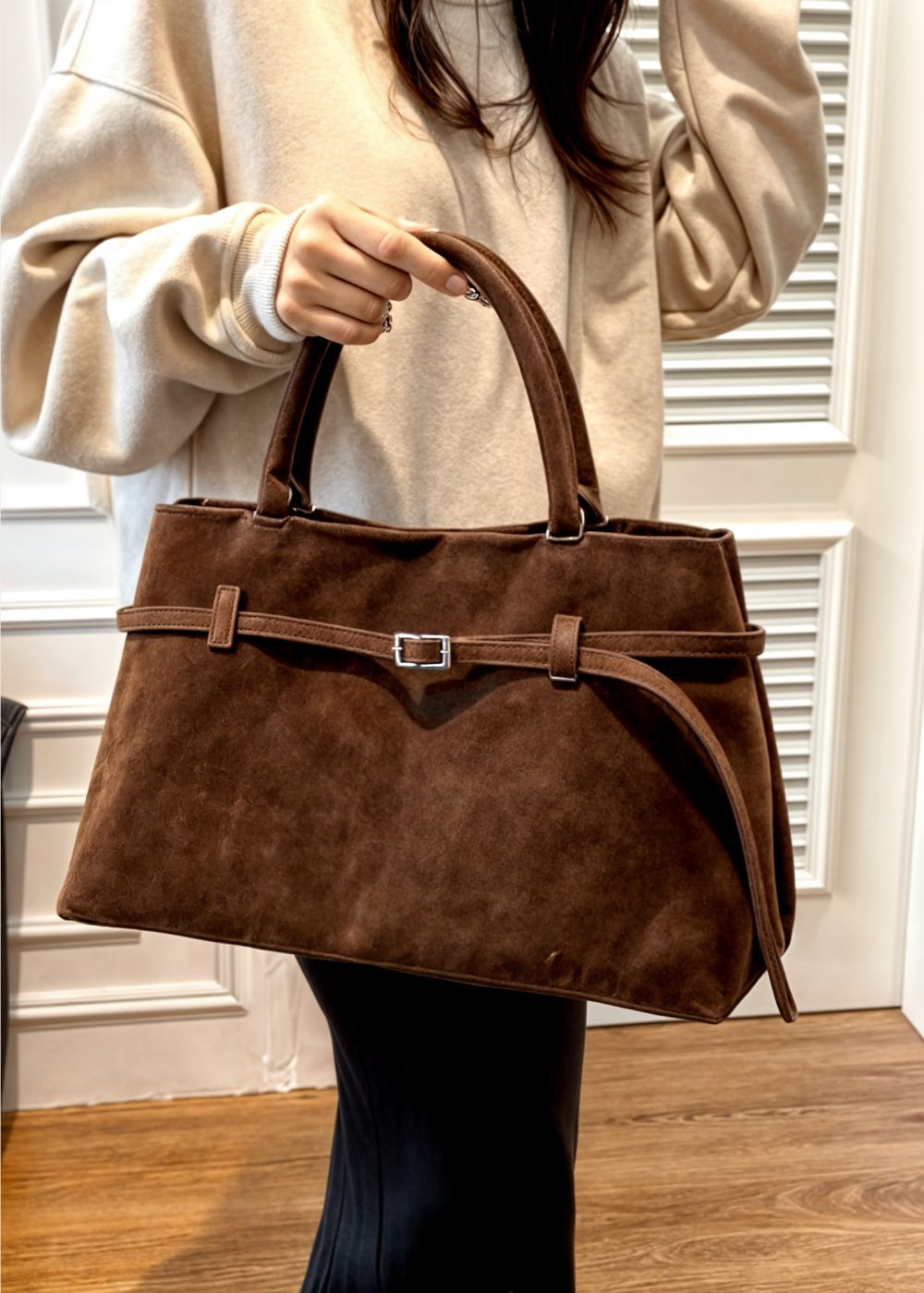 Geanta Celeste Suede BB