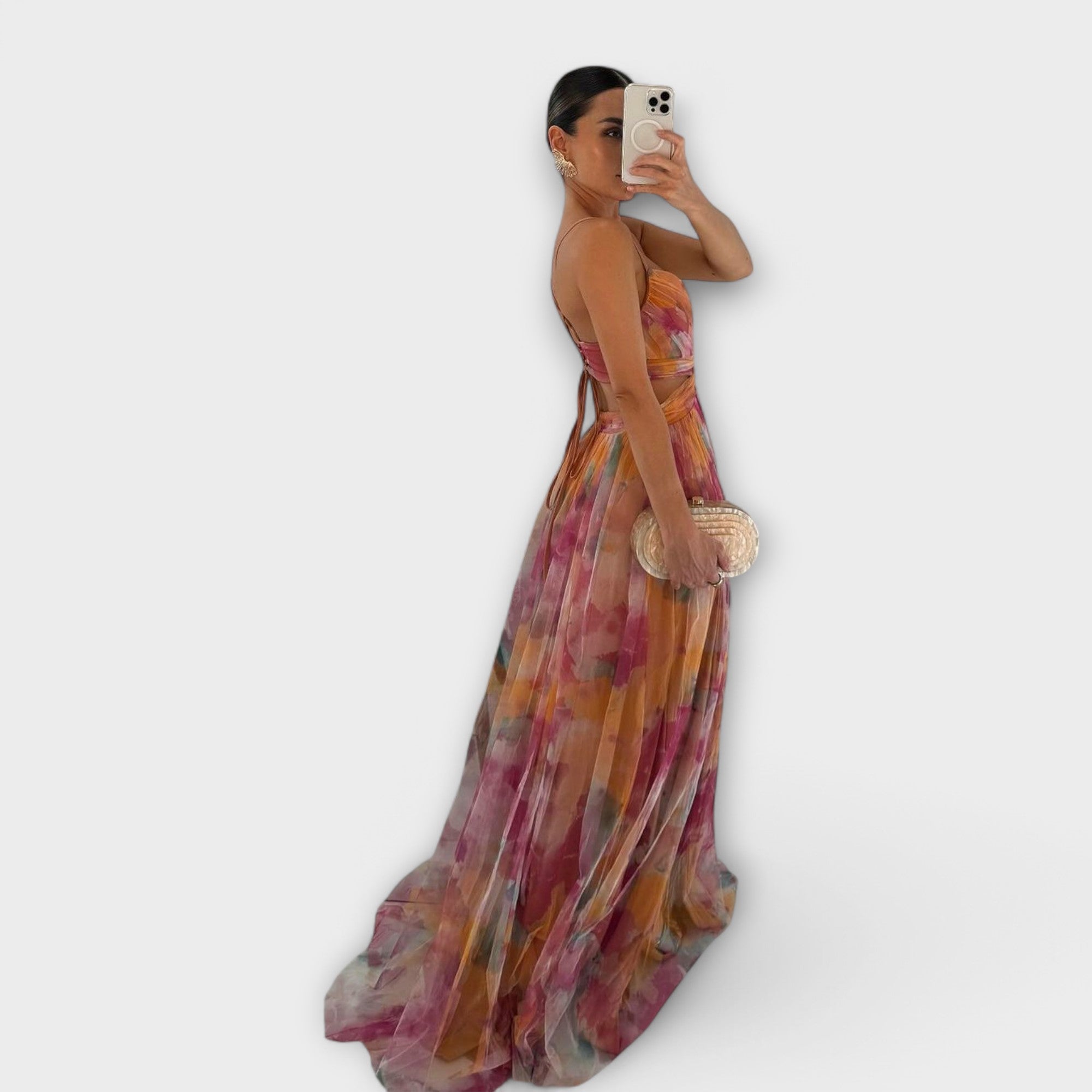 Rochie Maxid Annai din Mesh - Elegantă și Scurtă pe Corp