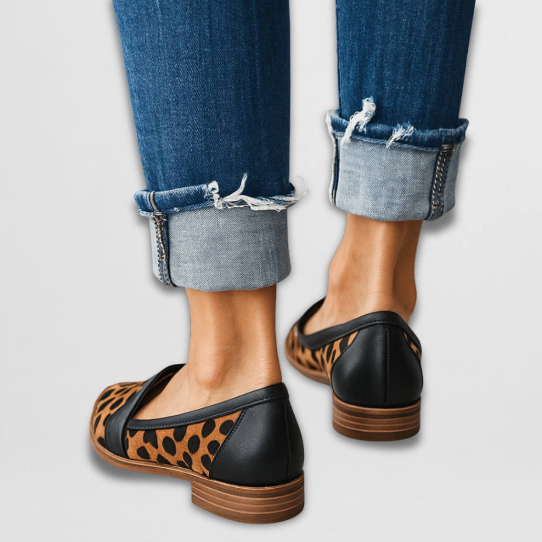 Nadia - Pantofi tip mocasin Suede