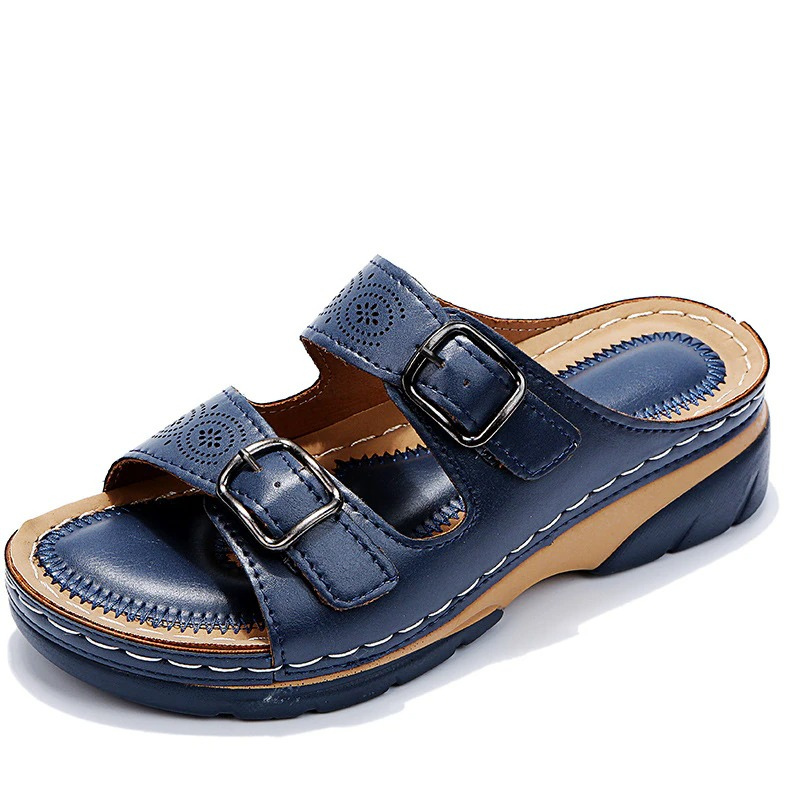 Simona™ | Sandale Ortopedice din Piele
