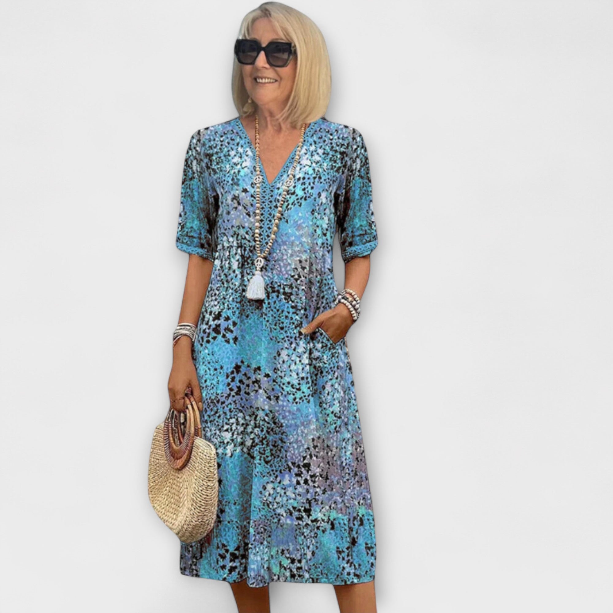 Maja - Rochie cu flori