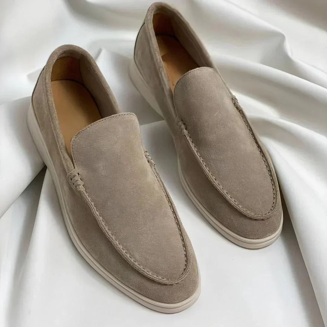 Mocasini eleganți din nubuc