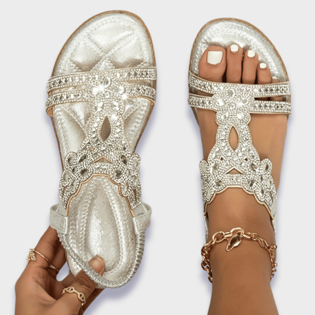 Franziska | Sandale Boho Ortopedice din Material de Prima Calitate