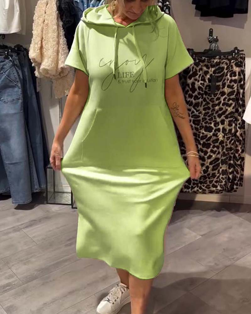 Saskia™ | Rochie Zilnică cu Glugă