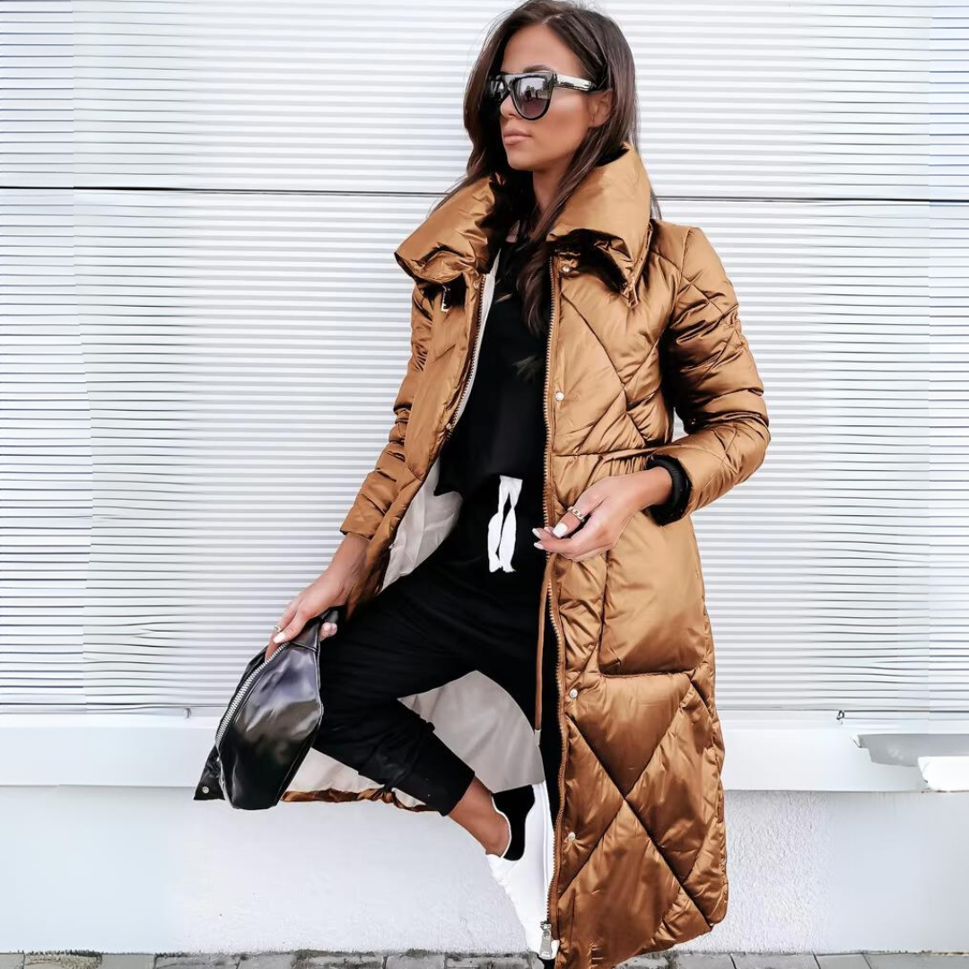 DAHLIANA | JACKET PUFOASĂ LUNGĂ PARKA