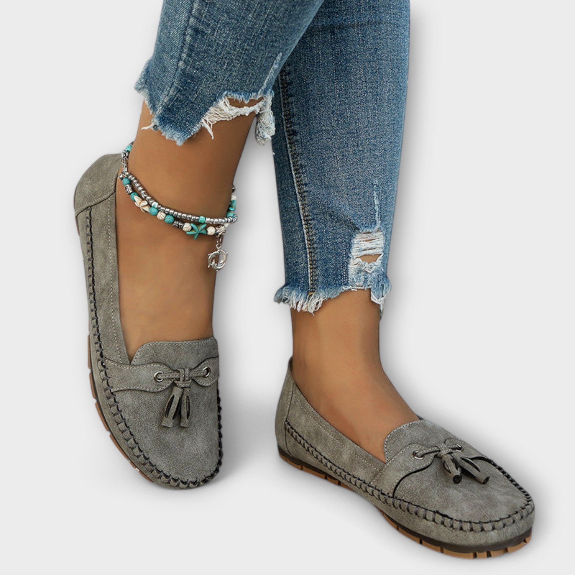 Lise | Pantofi Slip-On Moi cu Design Elegant
