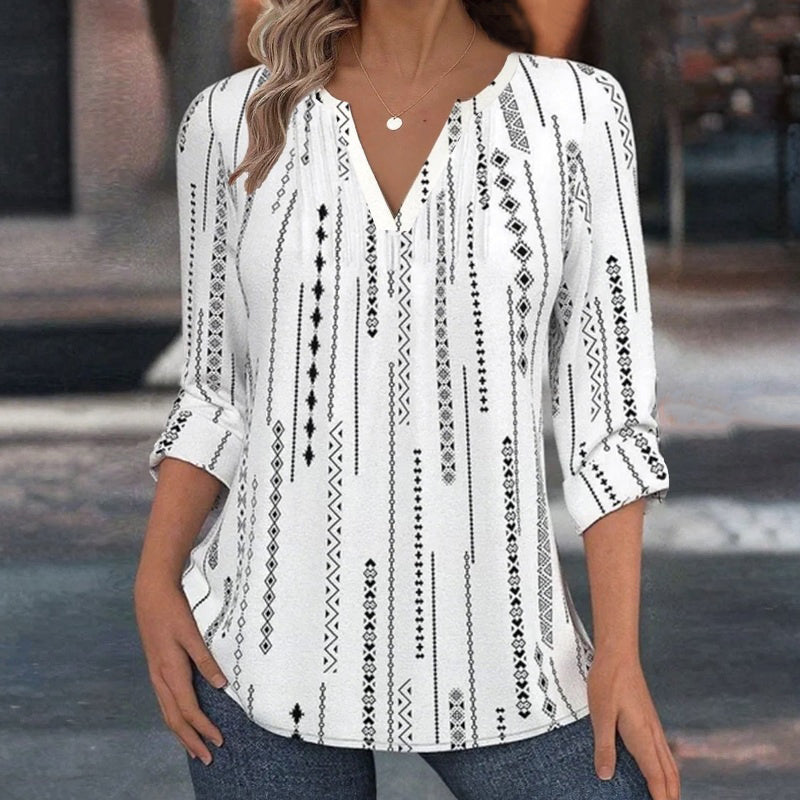 【Mâneci Lungi】Bluză Casual Vintage
