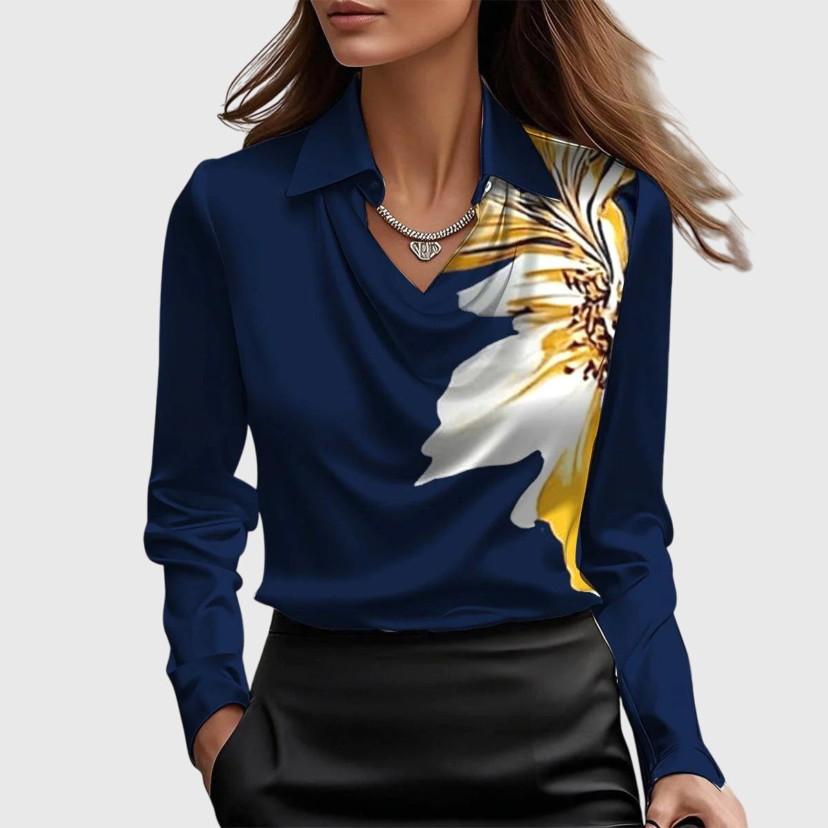 Amélia™ | Bluză Chic & Fluidă