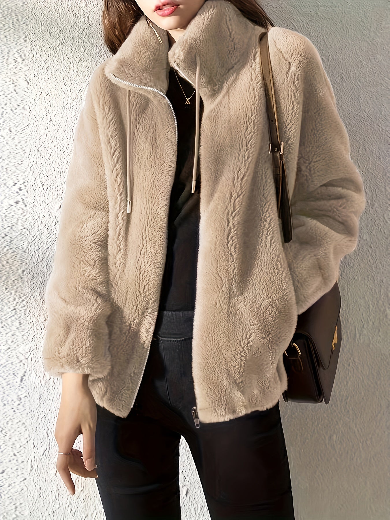 Elina - Jachetă cu Fleece Moale