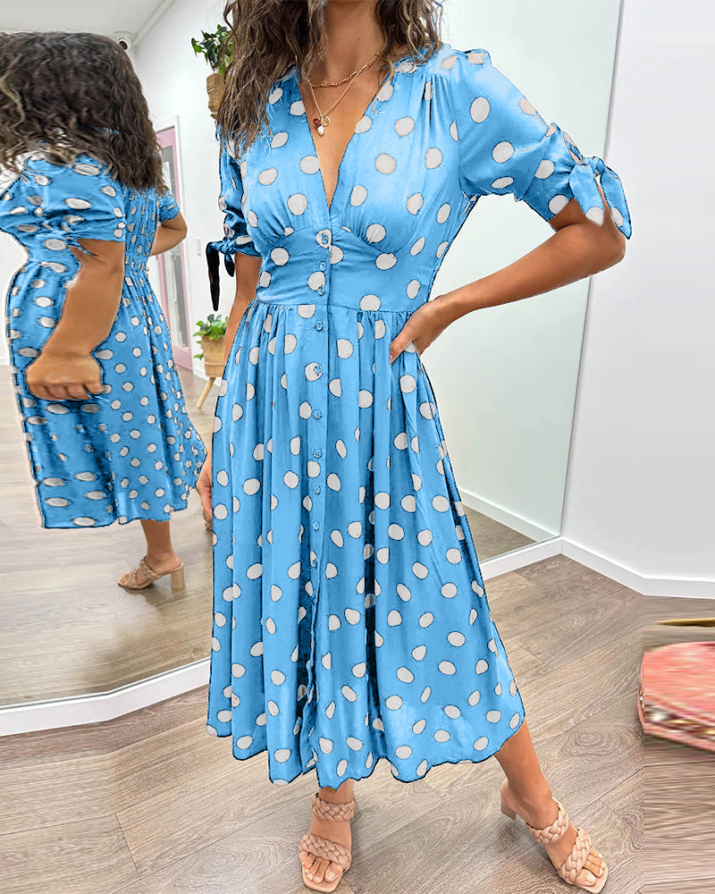Monique™ | Rochie Elegantă cu Mânici