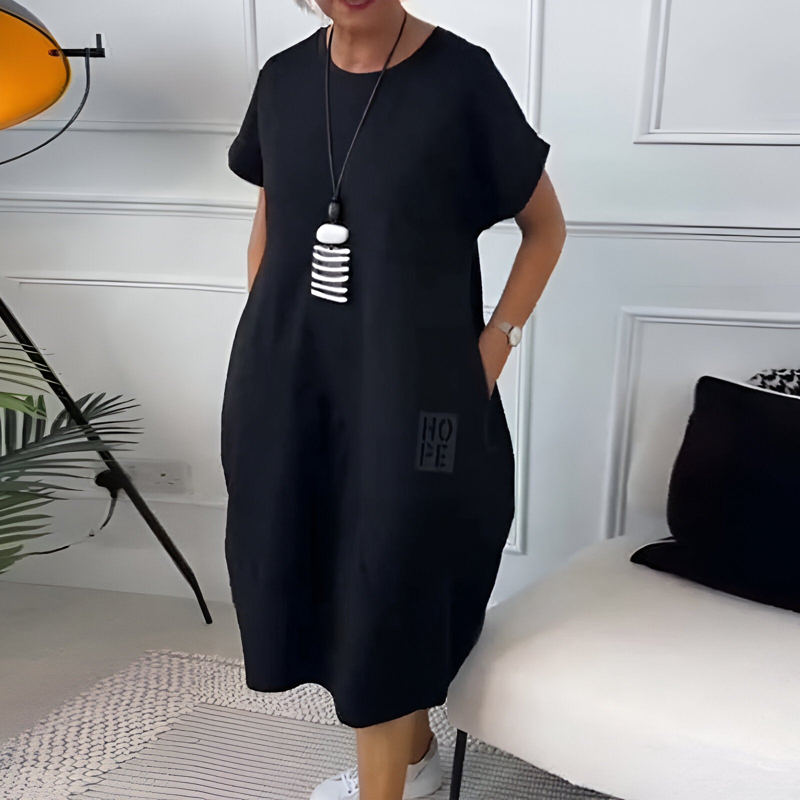 Ineke™ | Rochie Hoodie Confortabilă