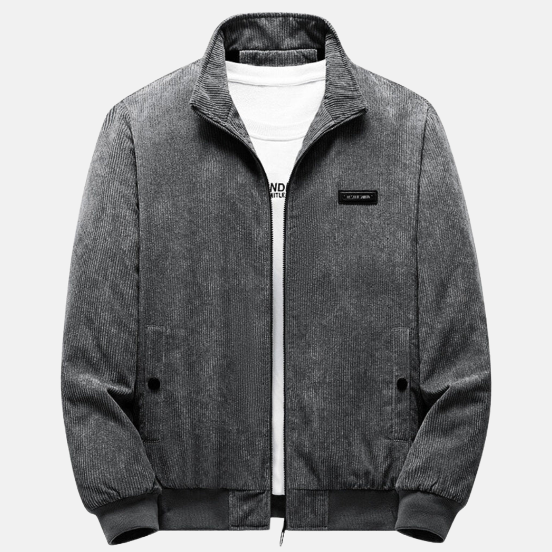 Liam™ | Jachetă din catifea cu căptușeală din fleece