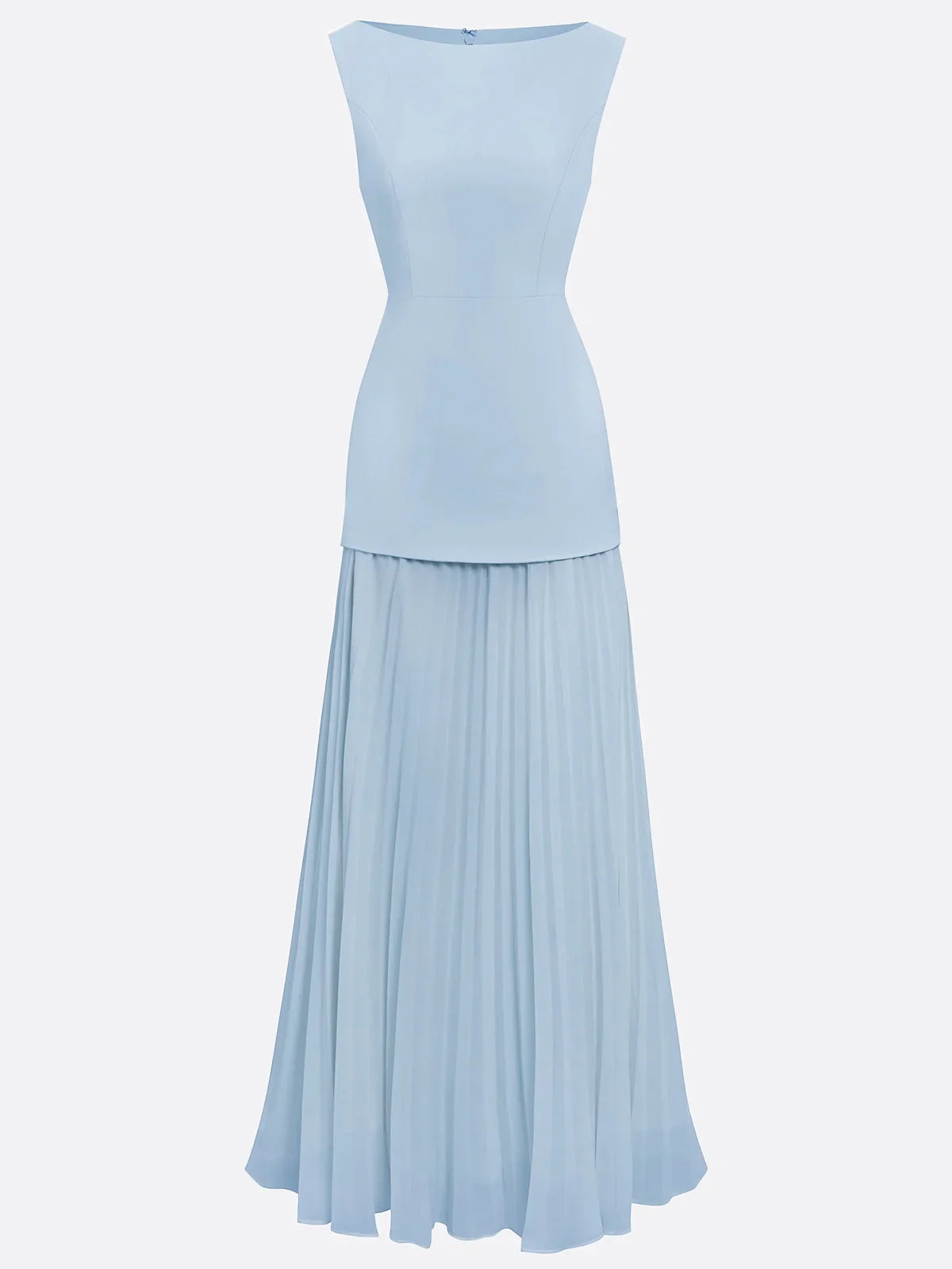 ELVIRA | Rochie lungă plisată de design