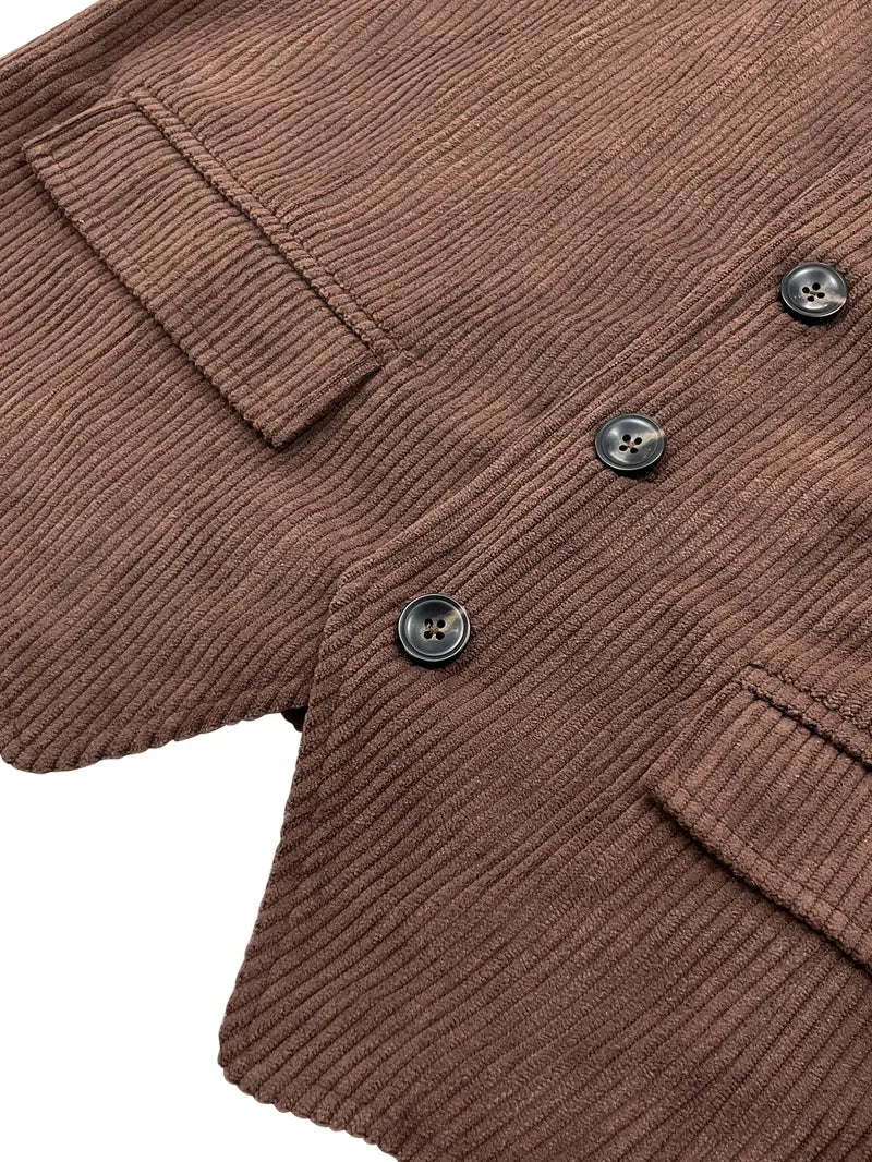 Verney™ | Vestă Elegantă din Catifea