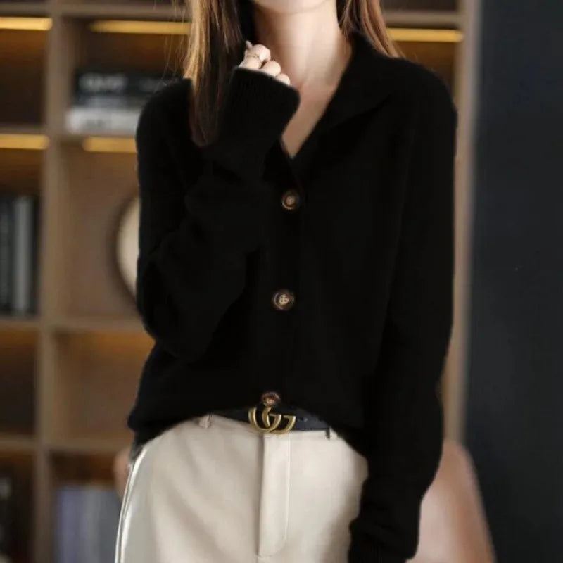 FEDERICA™ | CARDIGAN MOALE CU BUTONI