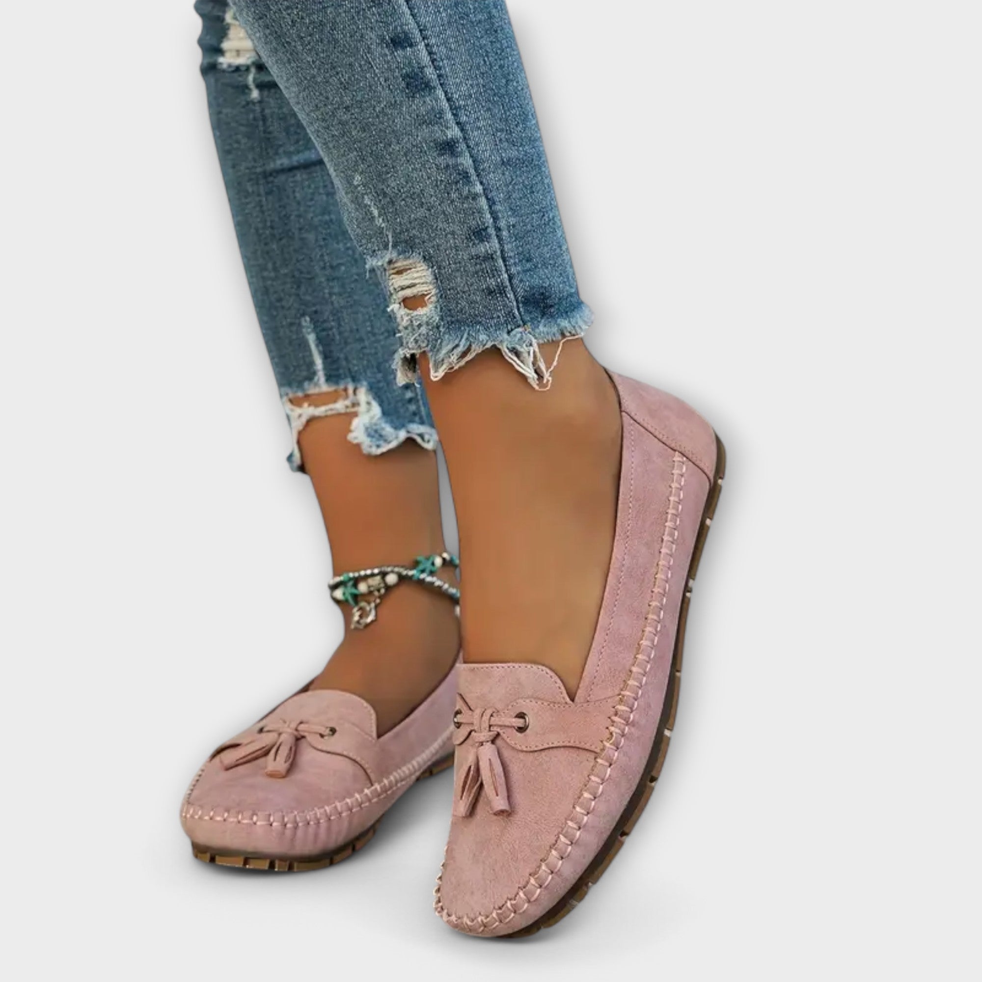 Lise | Pantofi Slip-On Moi cu Design Elegant