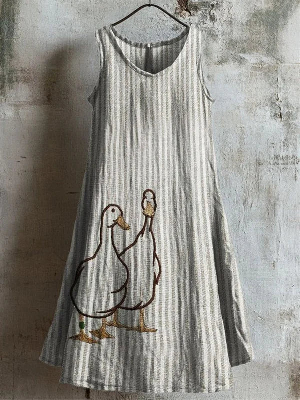 Mireille – Rochie cu model de rațe gemene