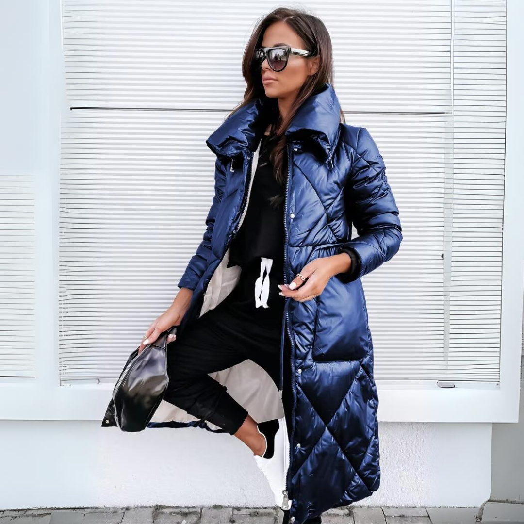 DAHLIANA | JACKET PUFOASĂ LUNGĂ PARKA