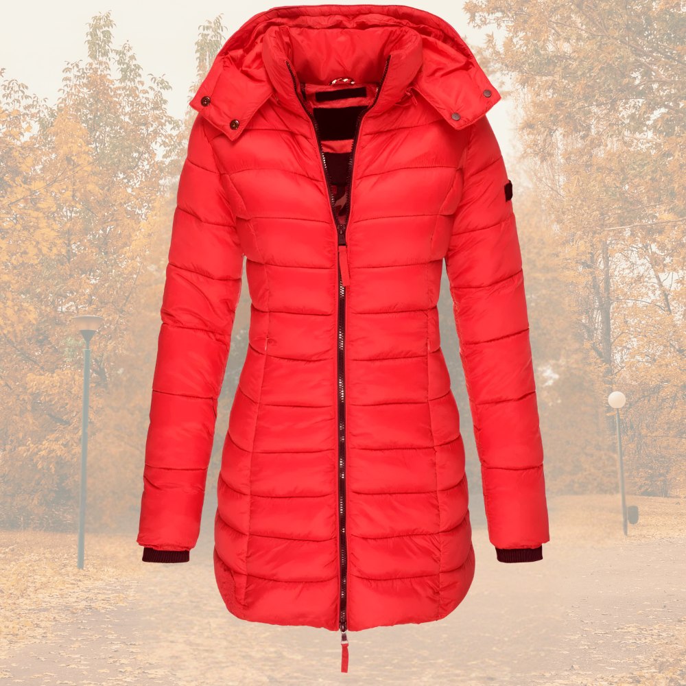 IRMINA | JACKET ELEGANTĂ CU GLUGĂ