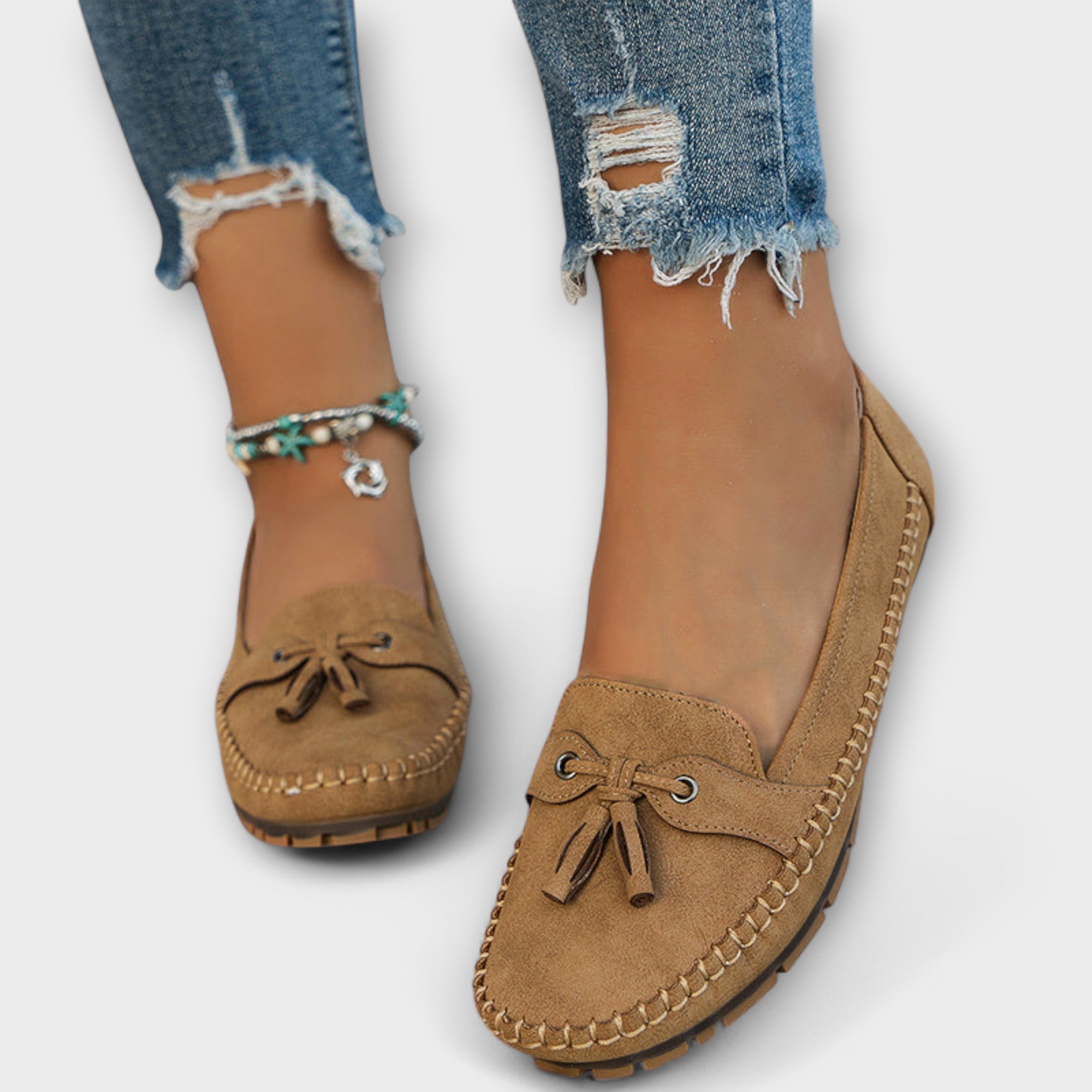 Lise | Pantofi Slip-On Moi cu Design Elegant