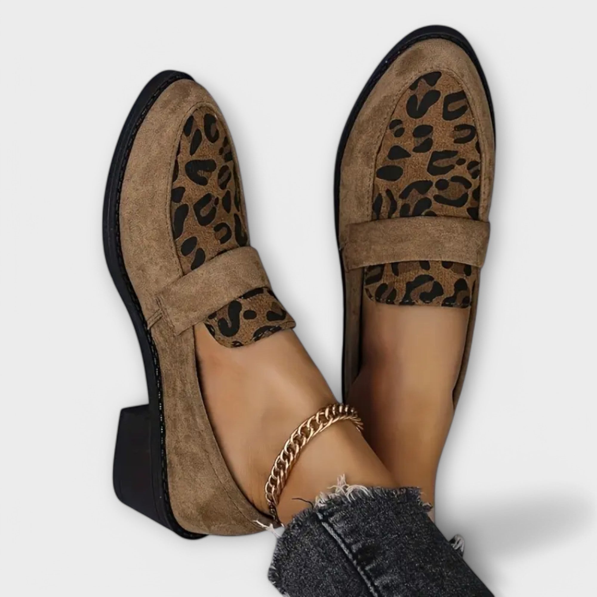 Karla | Pantofi Eleganți pentru Femei cu Model Leopard