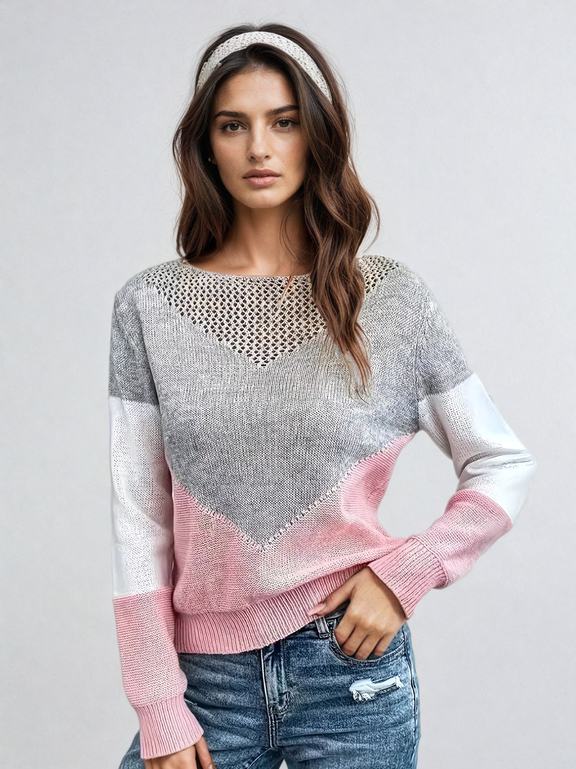 Pulover Tricotat Casual
